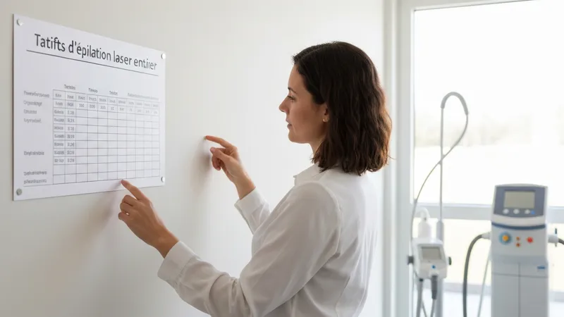 Considérations" sanitaires avant l'épilation laser